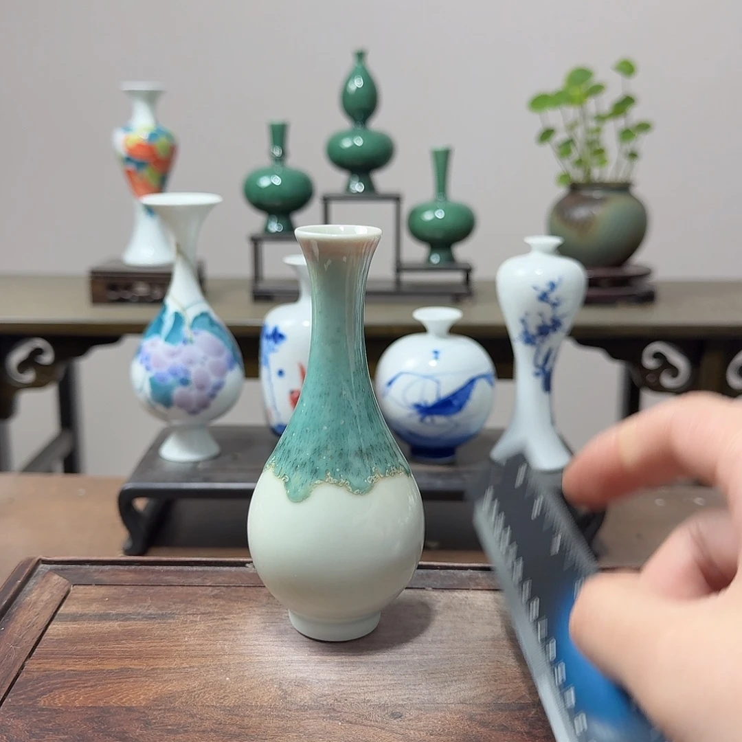 陶瓷手工非常迷你小花器