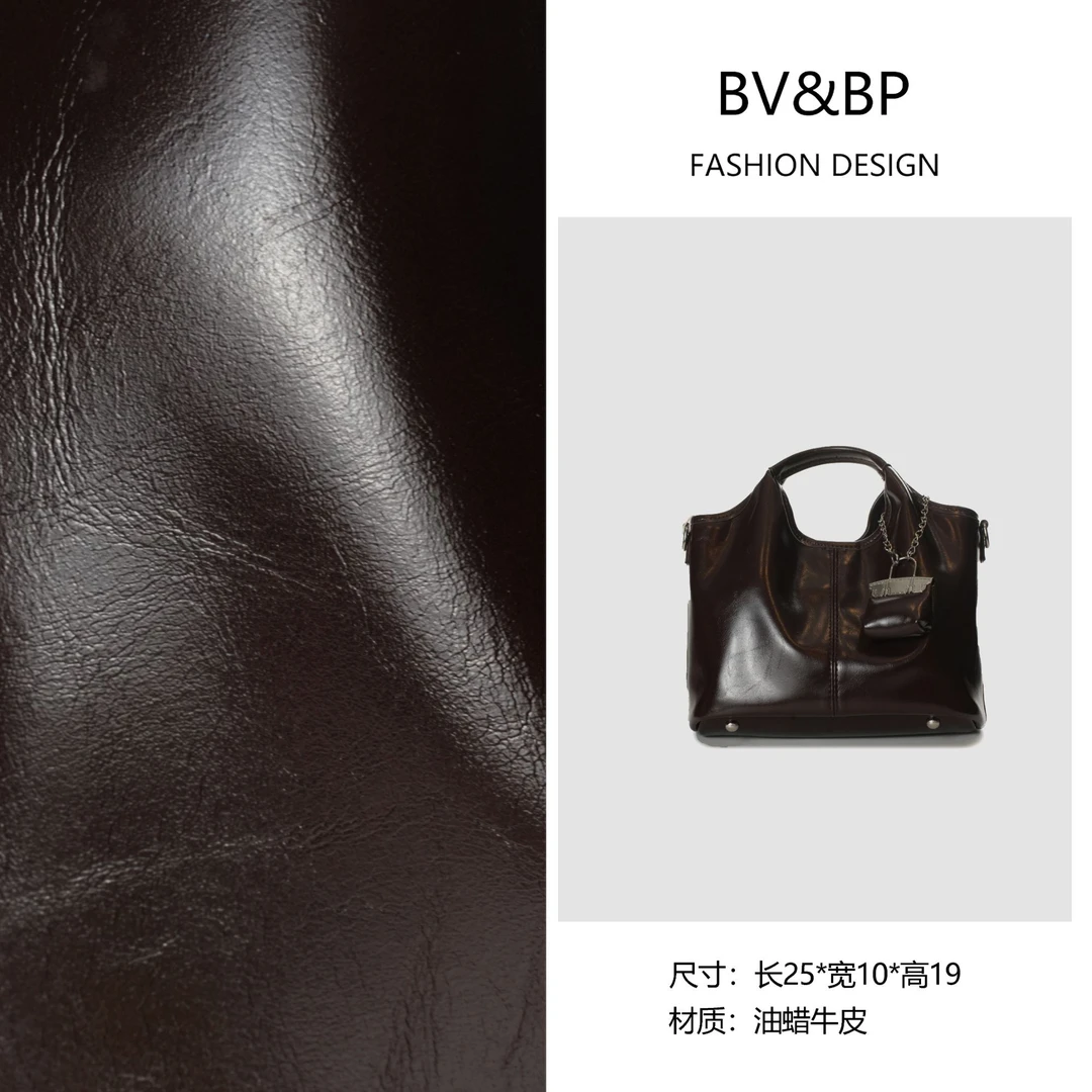 BV&BP· 原创设计【送小包】纯色三件套手提菜篮子包女士斜挎子母包