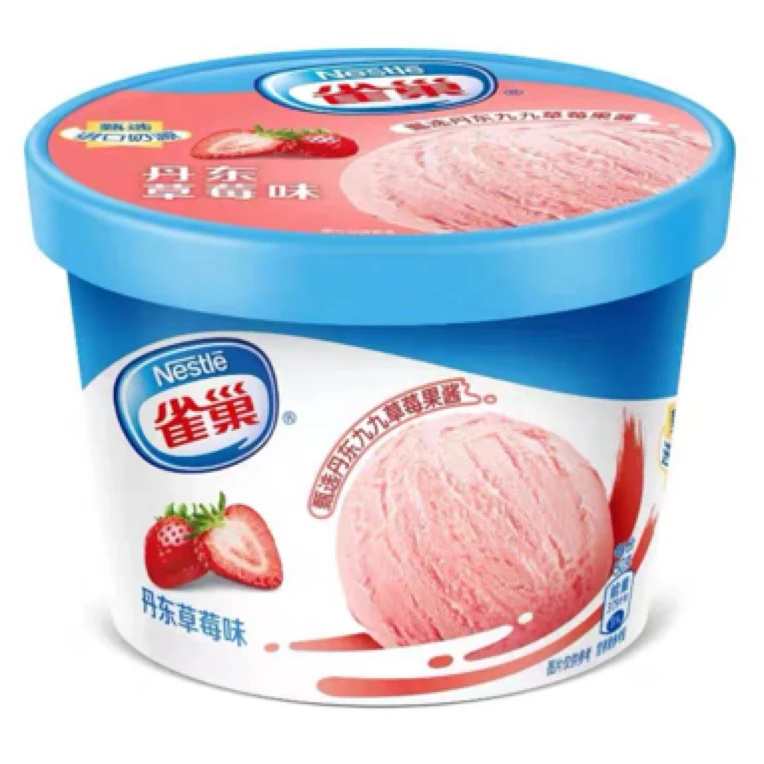 Nestle/雀巢乐享家庭装草莓味雪糕