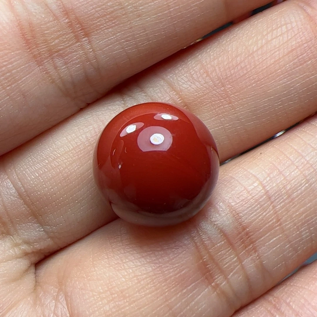 南红玛瑙珠子未镶嵌土**○