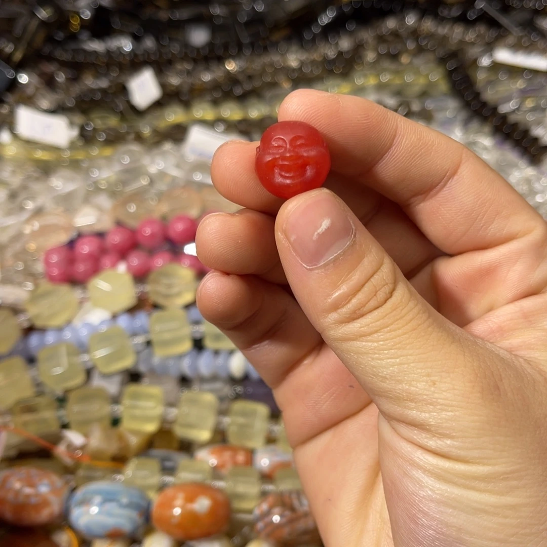 玛瑙/玉髓散珠南红玛瑙一颗