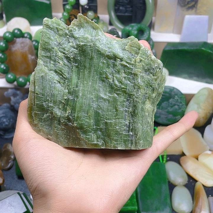 和田玉（碧玉）未镶嵌挂件