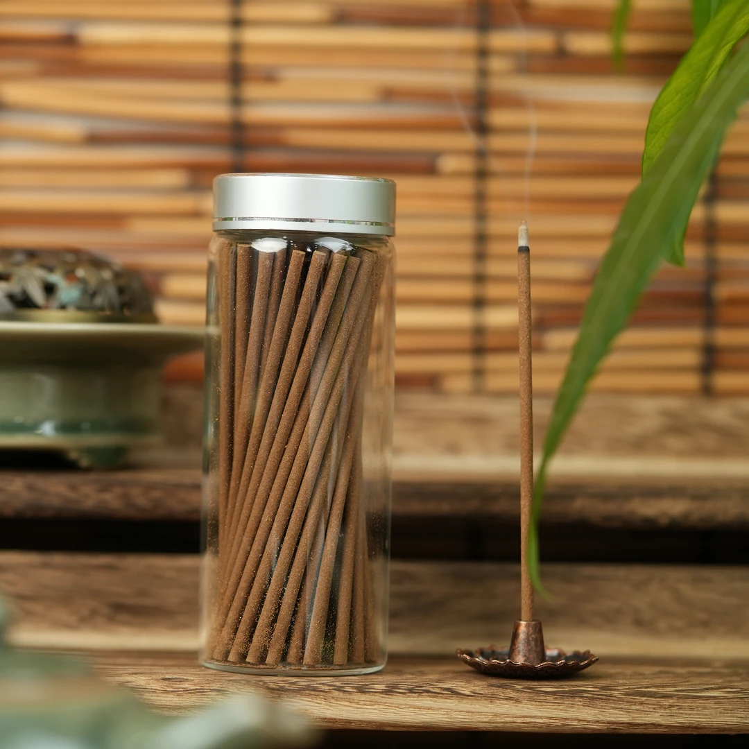 【虎斑棋】手工粗款零添加天然香材线香熏香好闻50g