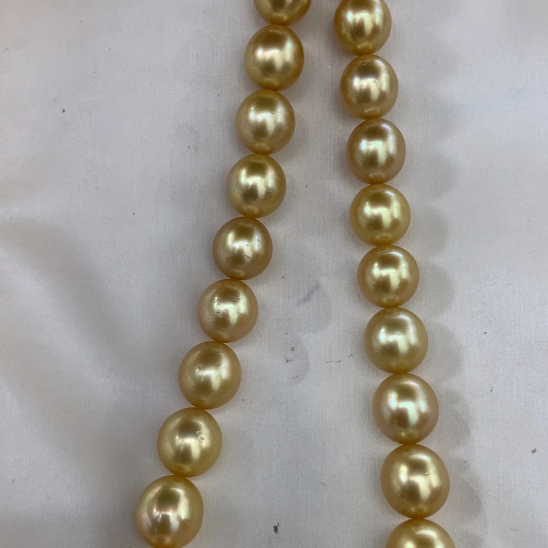 定制海水珍珠未镶嵌项链9-11mm项链