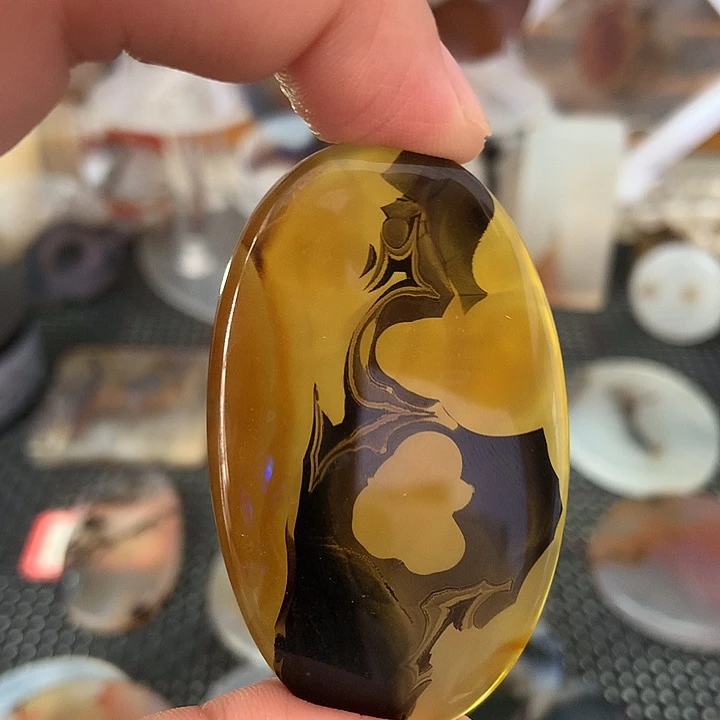 玛瑙/玉髓颈饰合金