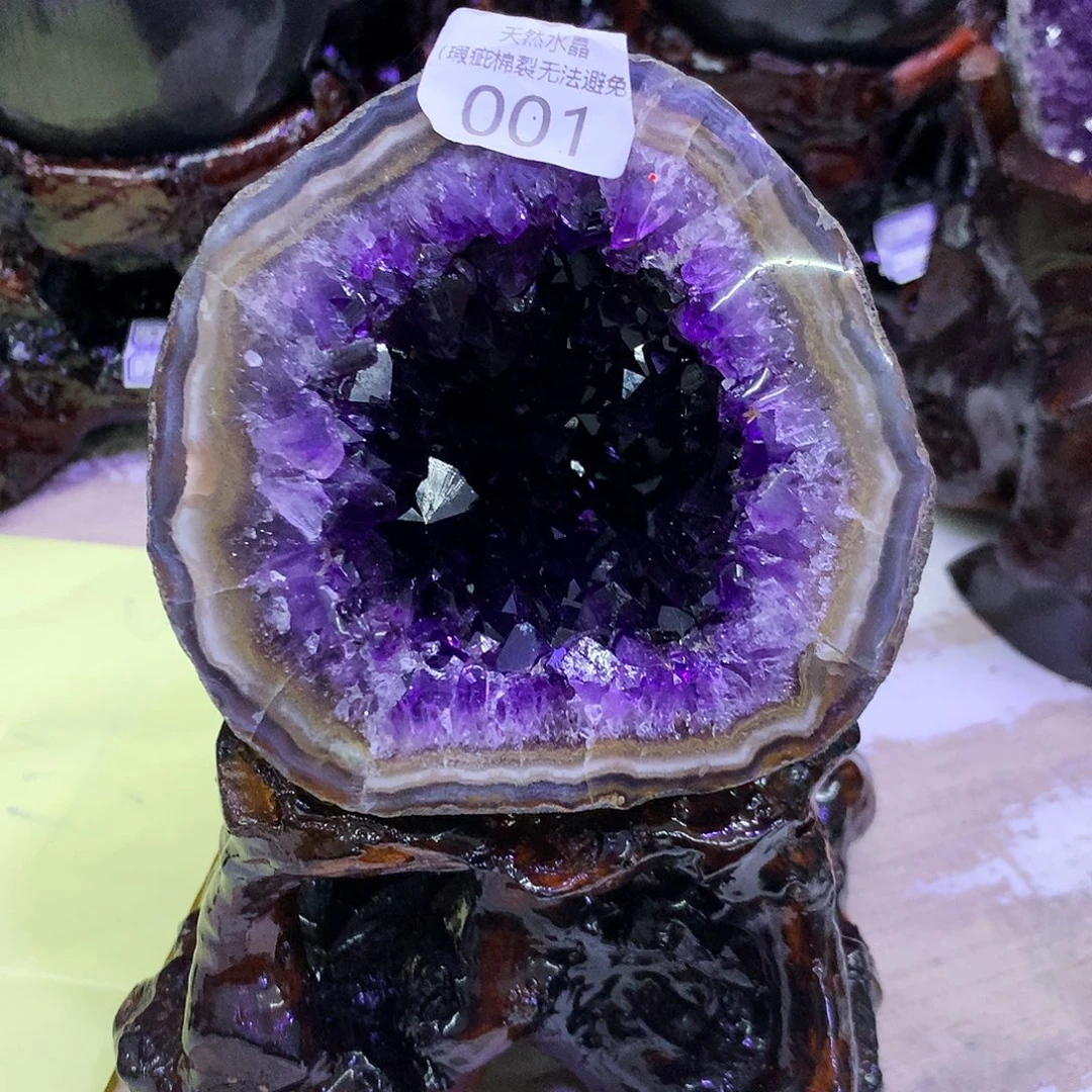 水晶大型摆件（非配饰）未镶嵌朱