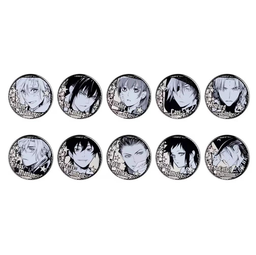 【顺丰包邮】驱魔少年雕金白银浮雕吧唧第一弹jf2025代拆）