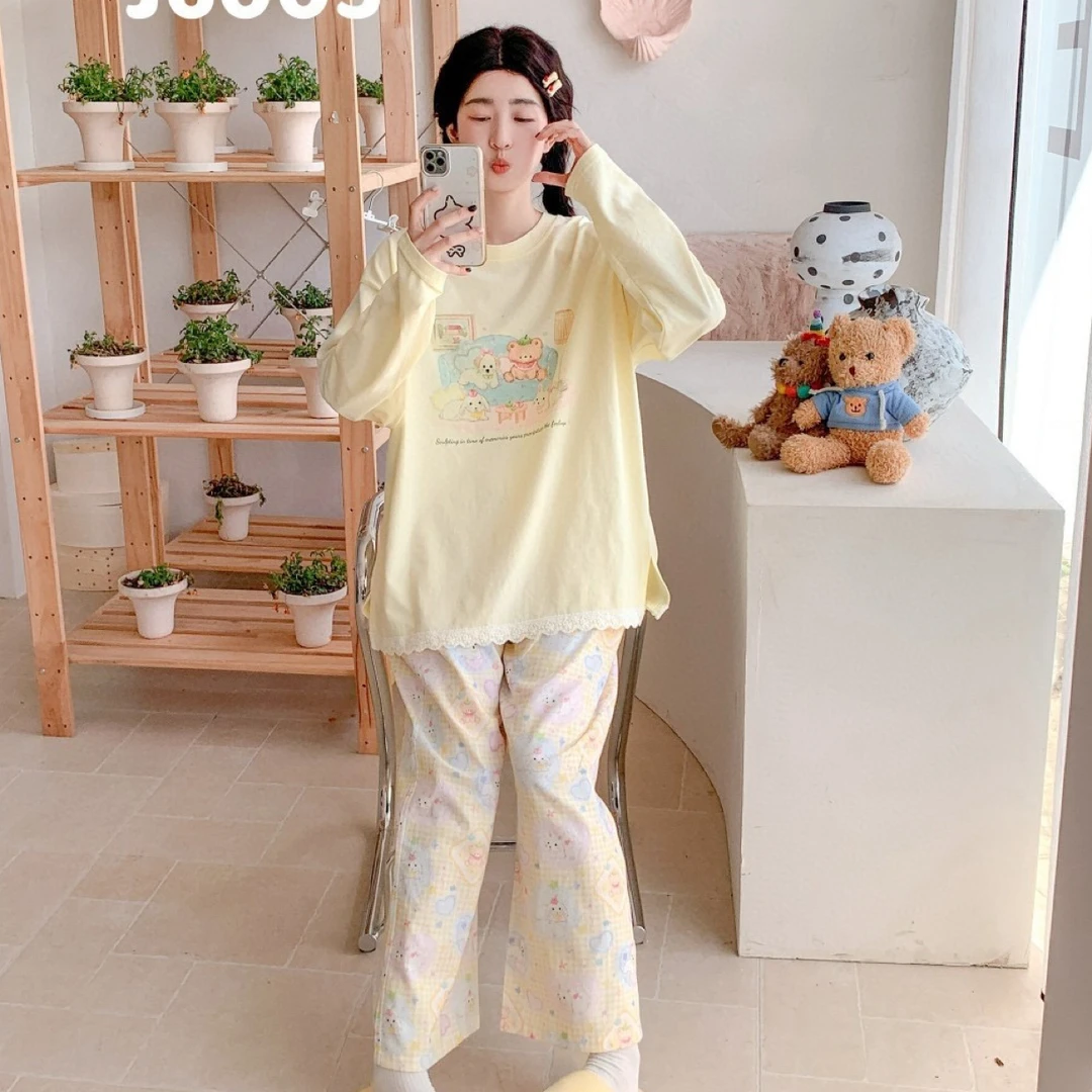 Miss juju小熊家居服