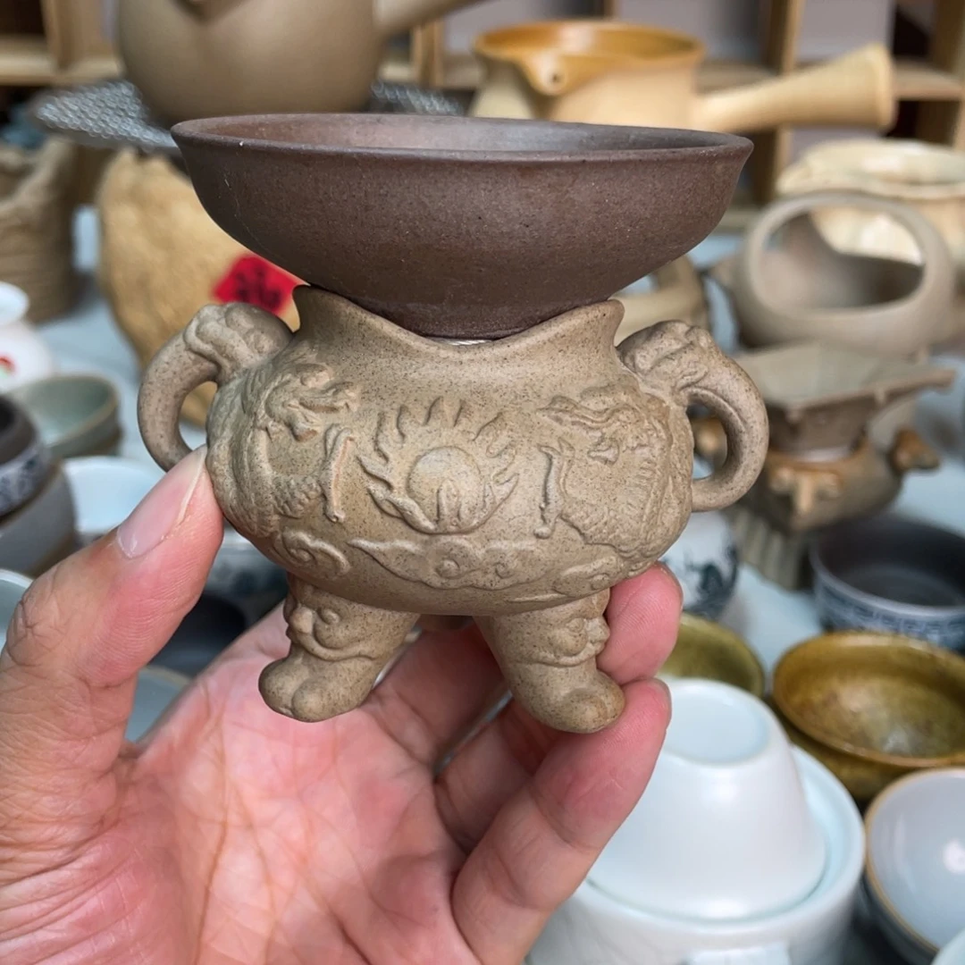 壶老段烧茶器茶具！
