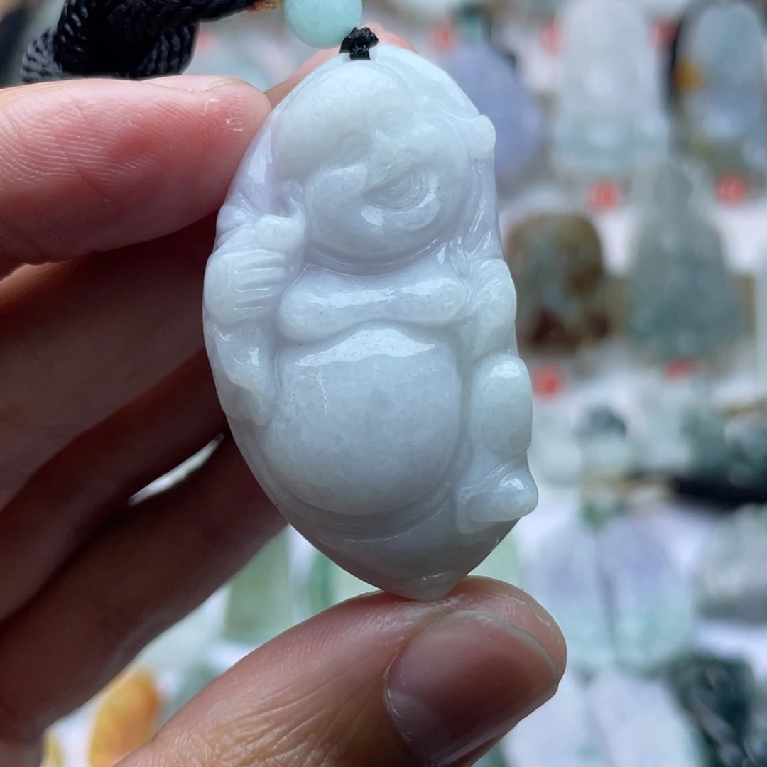 【闪购商品】颈饰未镶嵌翡翠逍遥佛