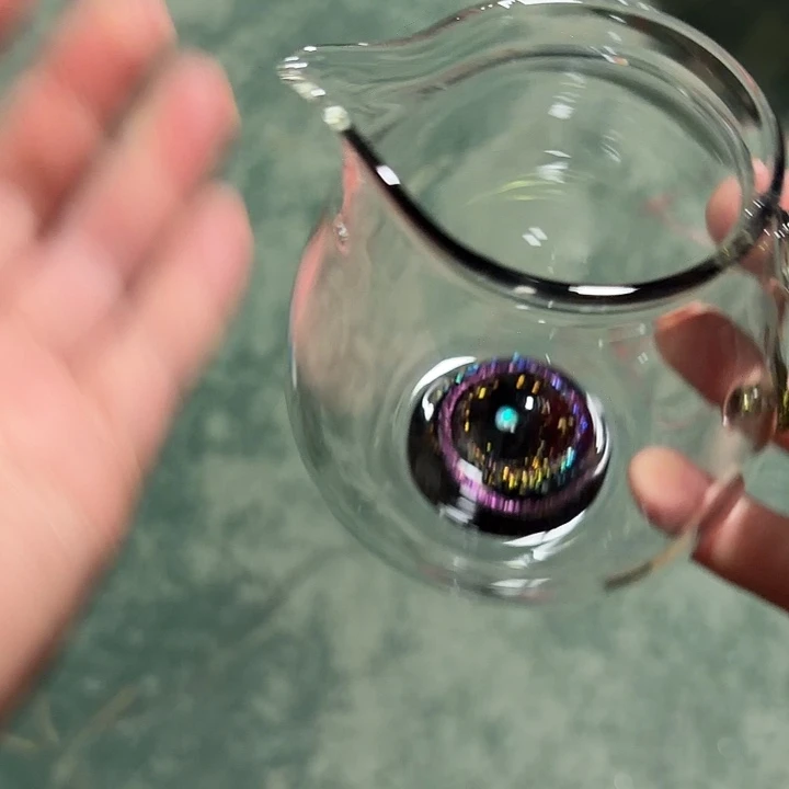 手工艺品玻璃玻璃茶器星汉清悦