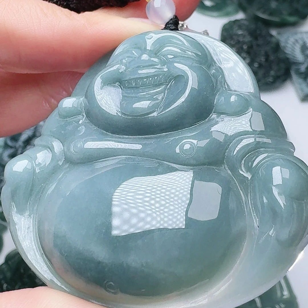 翡翠未镶嵌颈饰11