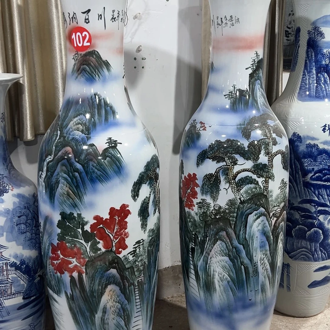 瓶惠友陶瓷高度1.6米落地一对