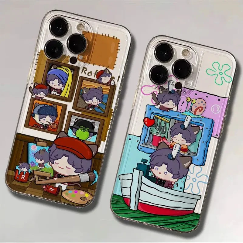 适用于壳趣友谊小船苹果17/15/16promax手机壳苹果13全包太空壳