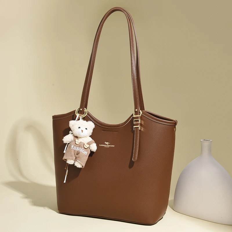 袋鼠蔓蔓雅源托特包女包新款秋冬高级感包包大容量休闲通勤单肩包