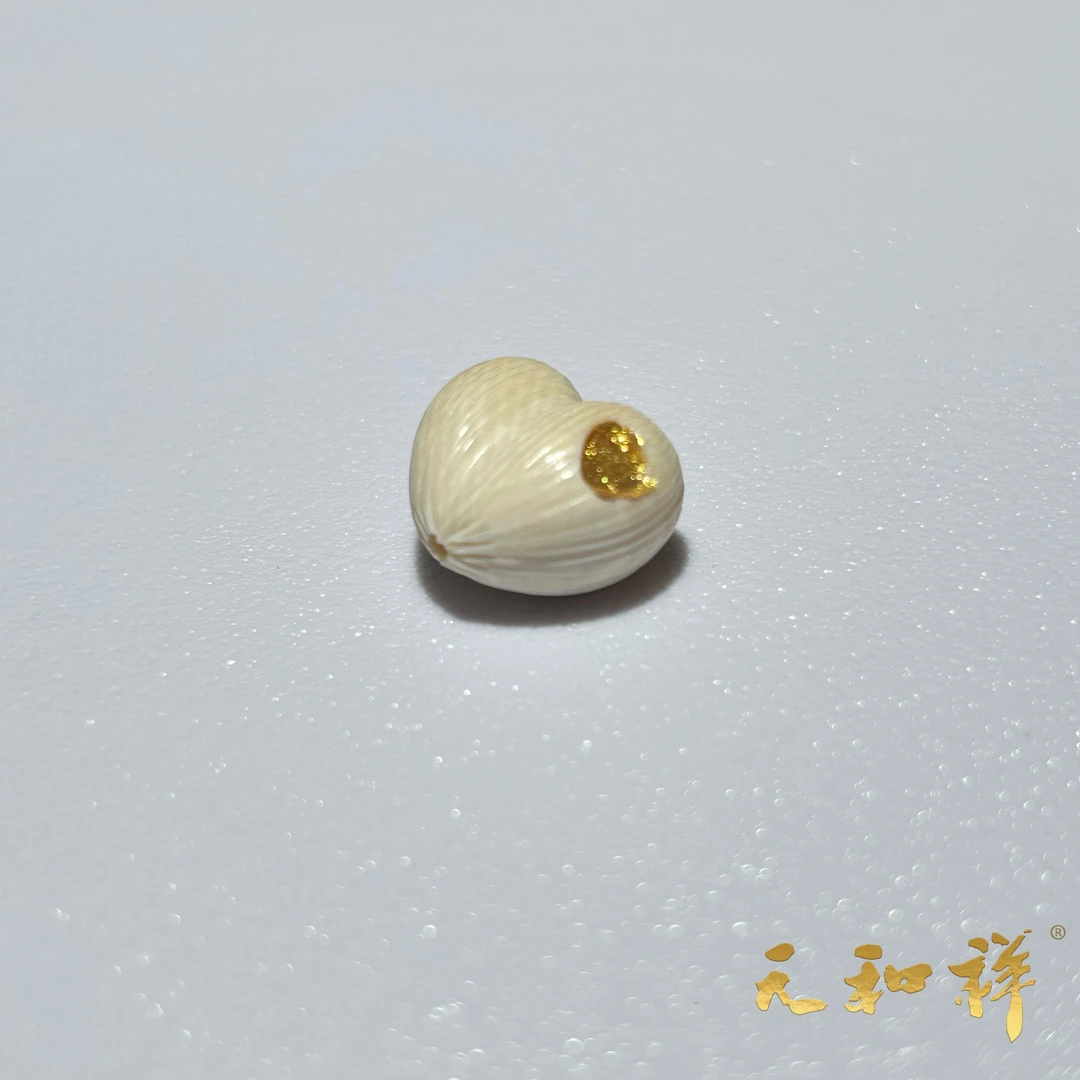 【0543】猛犸拉丝爱心12*8左右