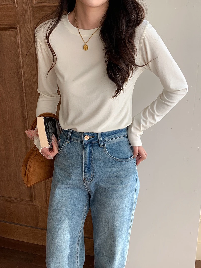 不晚家BuWan·早春必入！亲肤显瘦百搭打底衫T恤