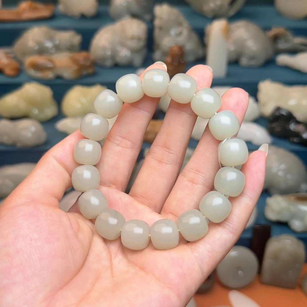 未镶嵌手串和田玉（糖玉）