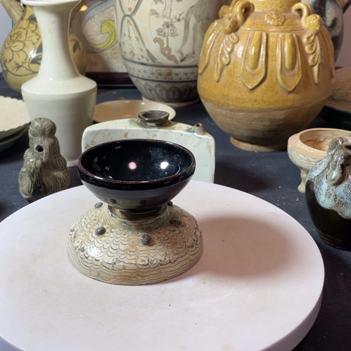 磁州窑杯子漂亮不*松