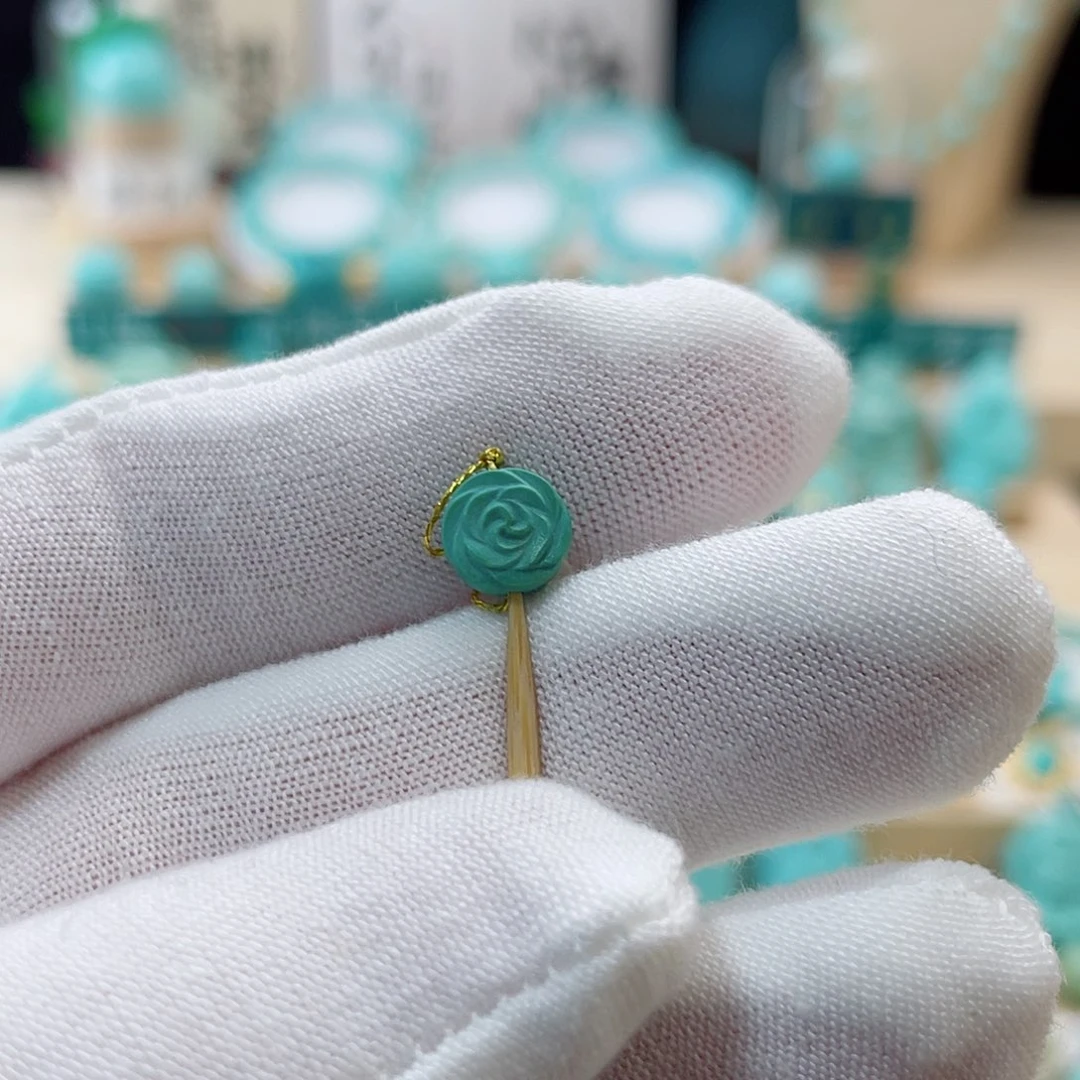 绿松石珠宝奇石未镶嵌