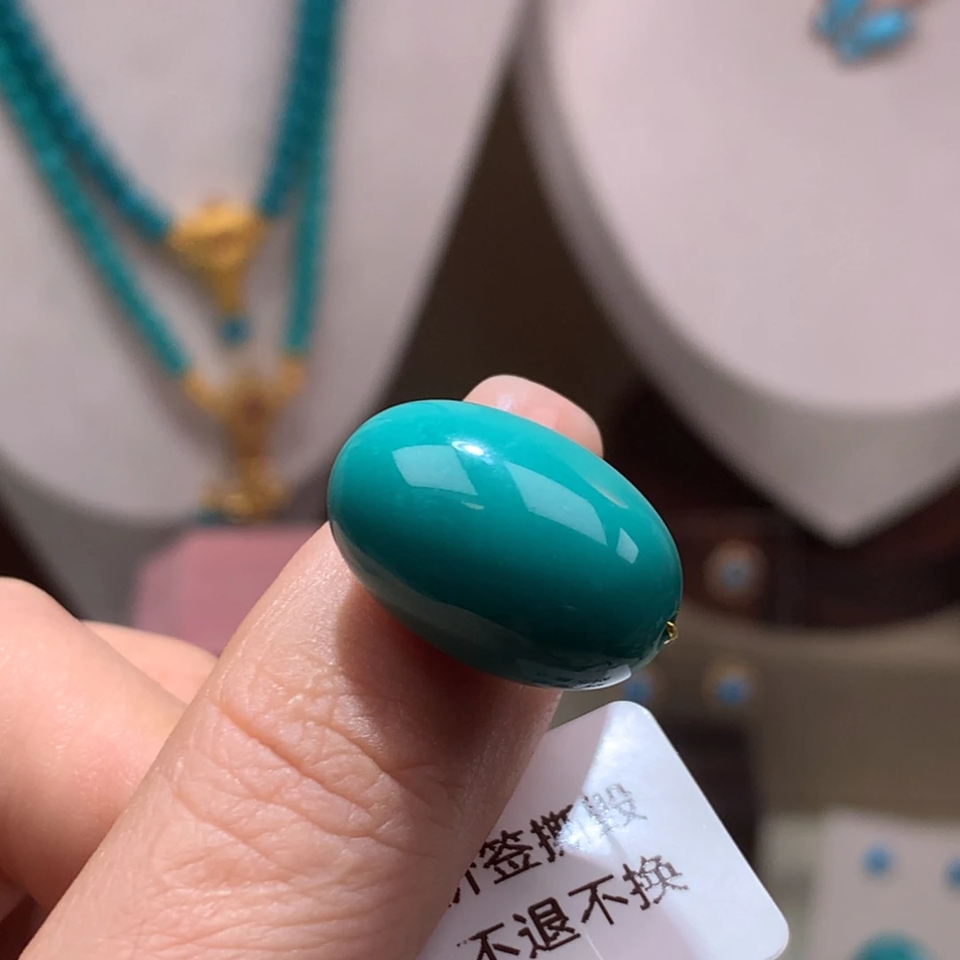 未镶嵌绿松石珠宝奇石