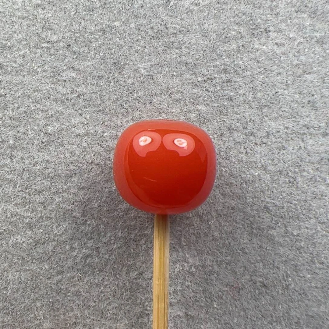 未镶嵌珠子南红玛瑙花*