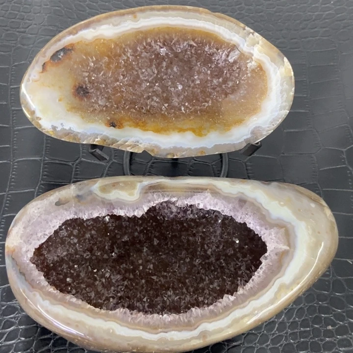 水晶珠宝半成品未镶嵌紫晶聚宝盆