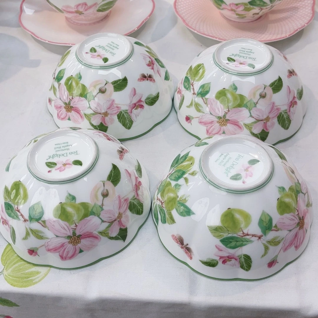 【闪购商品】瓷片绿饭碗—————————