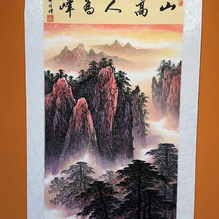 国画书法作品多次参加