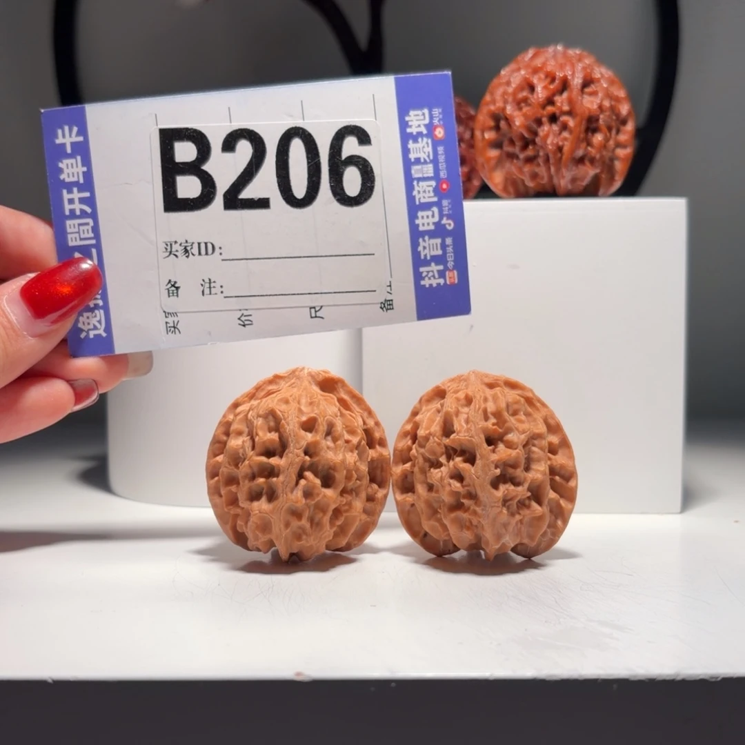 文玩核桃吊坠206号-逸捻橙皮苹果园A -尺40