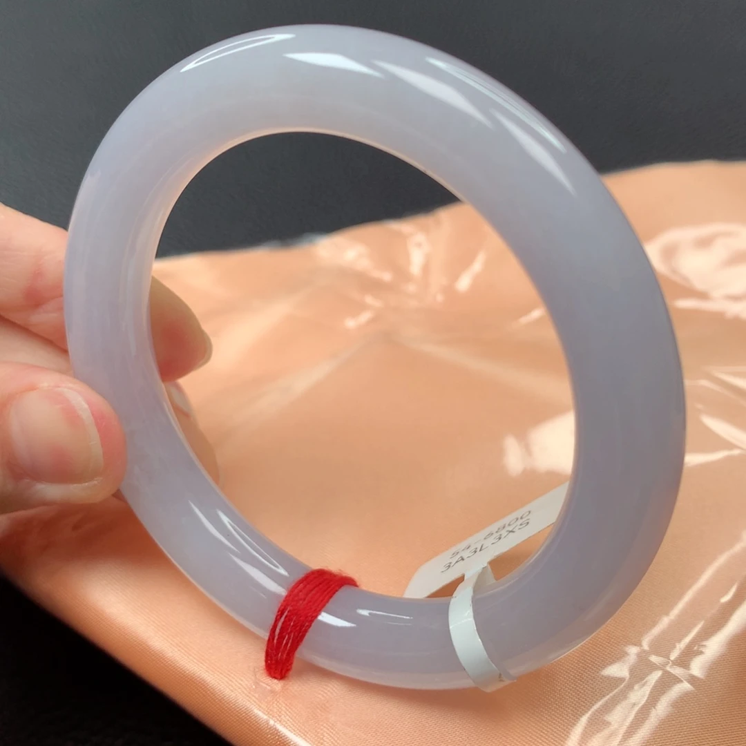 【闪购商品】翡翠手镯未镶嵌71号圆条xs54