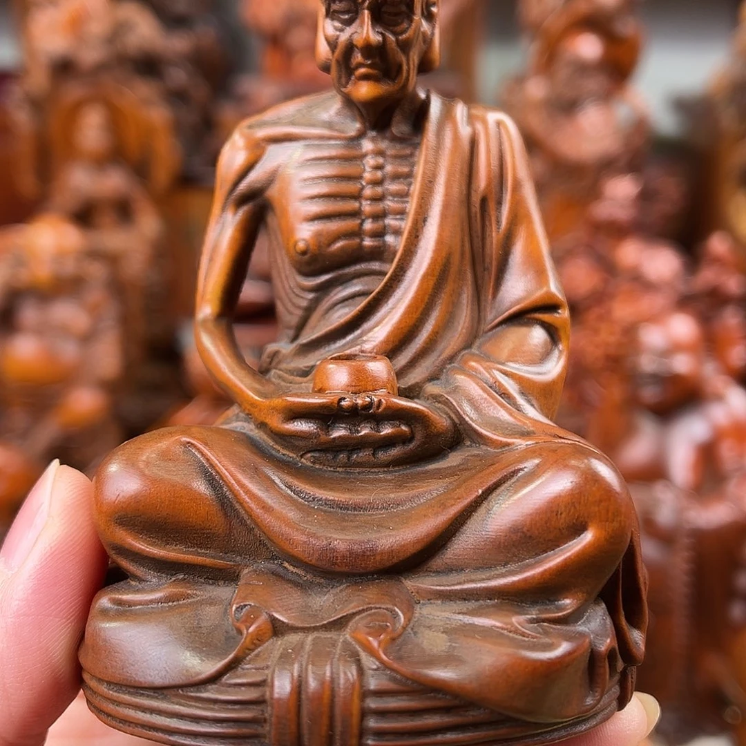 黄杨木黄杨木雕刻高度11厘米