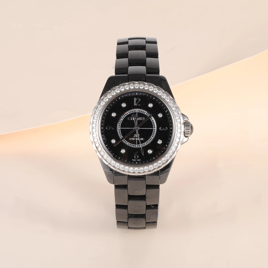 99新 Chanel/香奈儿 小花6欢 J12系列H3109自动机械手表-38mm