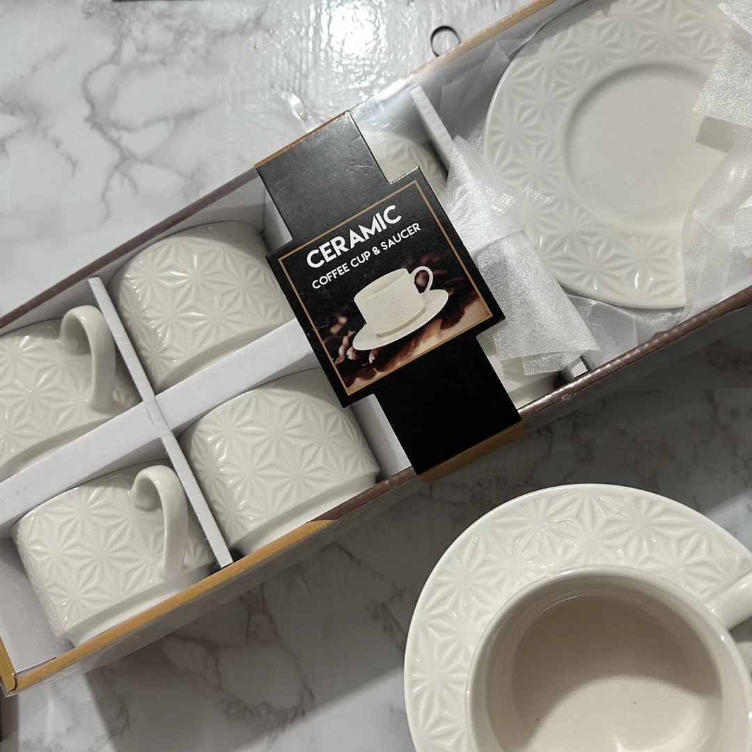 新疆包邮 D06-6花型碟适合家用及办公室下午茶使用