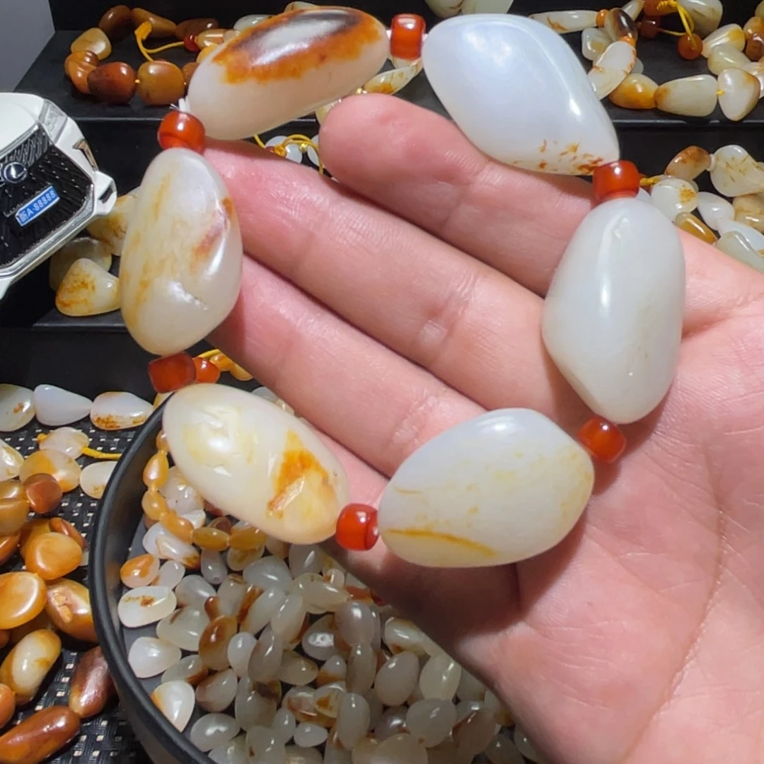 和田玉（子料）未镶嵌手链