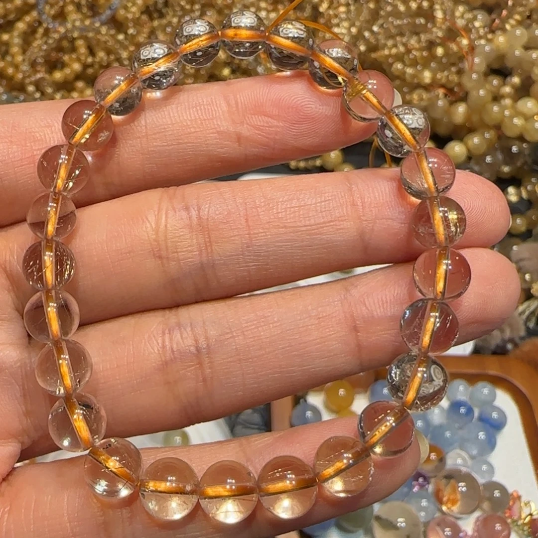 手链未镶嵌发晶发晶手链