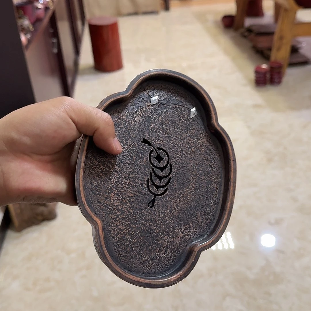 李***寓紫铜手工制作摆件