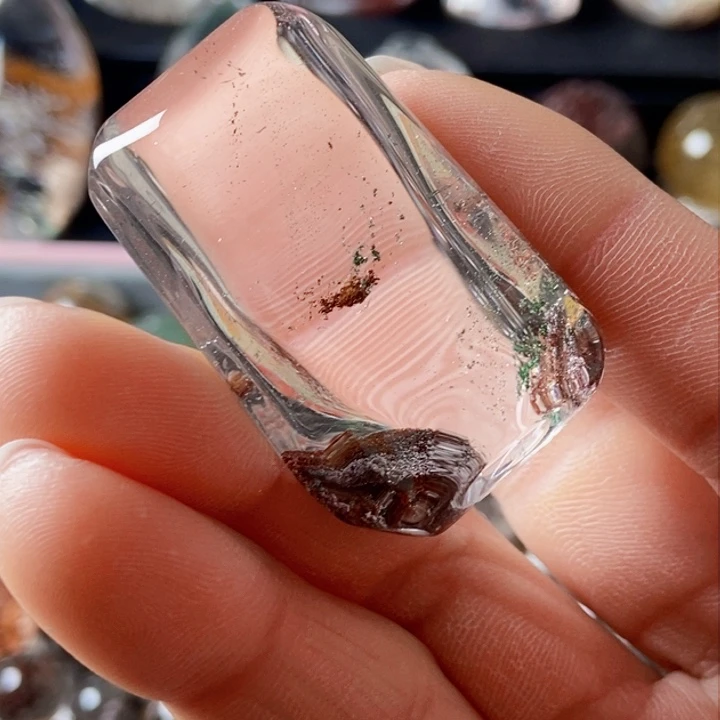 水晶颈饰未镶嵌无事牌透