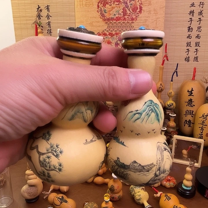 *****灵韵葫芦精品手把件