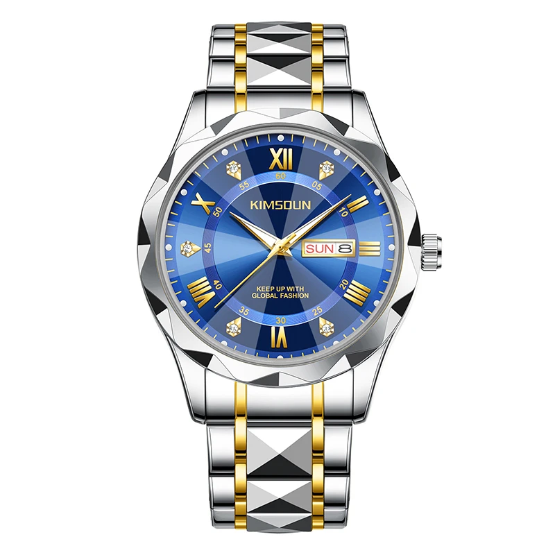 【云仓直发 】全新菱形腕表商务百搭防水腕表简约男款手表男K1823B