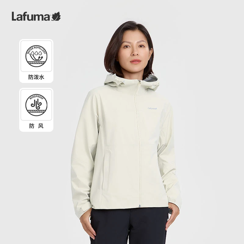 LAFUMA乐飞叶户外25春季防泼水防风夹克女休闲夹克外套LFJA5AF13