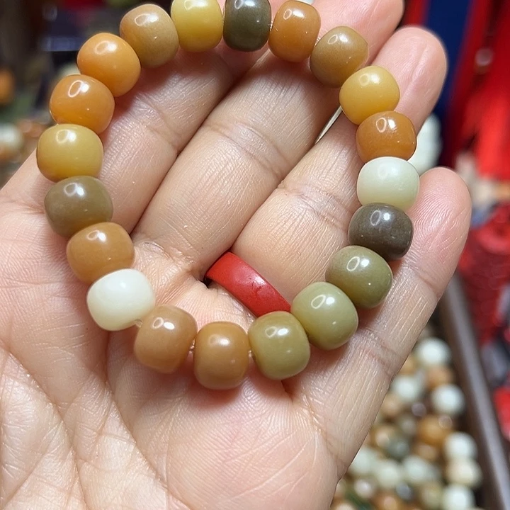 天然辰砂菩提手串