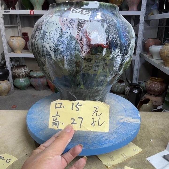 景德镇陶瓷花盆642