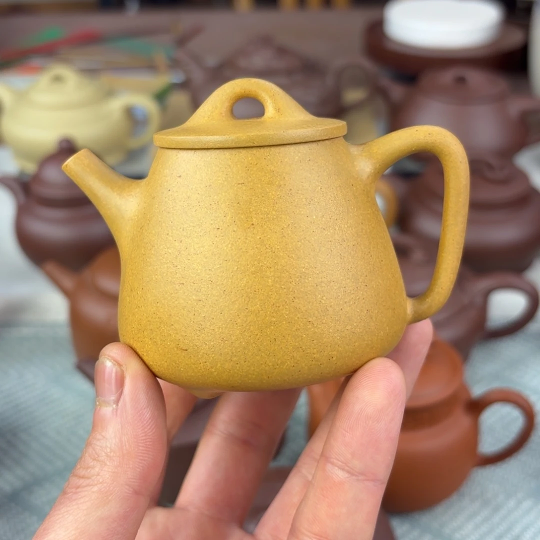 紫砂茶壶微瑕 石瓢 130cc