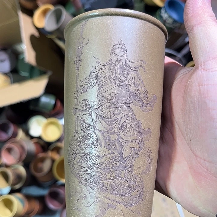 紫砂茶杯全手工紫砂主人杯