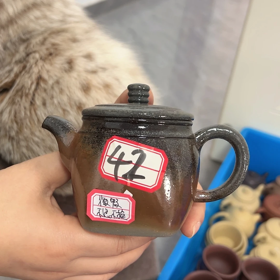 紫砂茶壶黄龙山原矿紫砂225