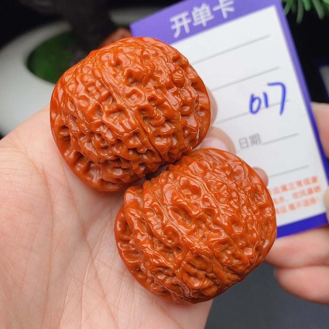 把件文玩核桃40血麒麟017