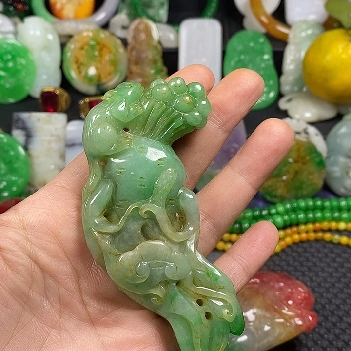 竹****吊坠紫金钵盂菩提