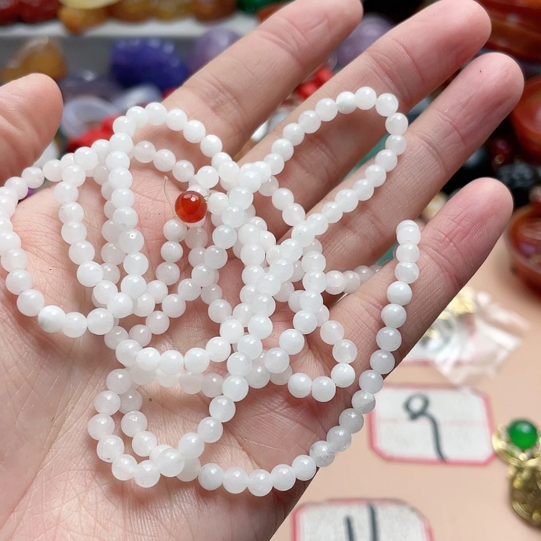 玛瑙/玉髓颈饰合金木*