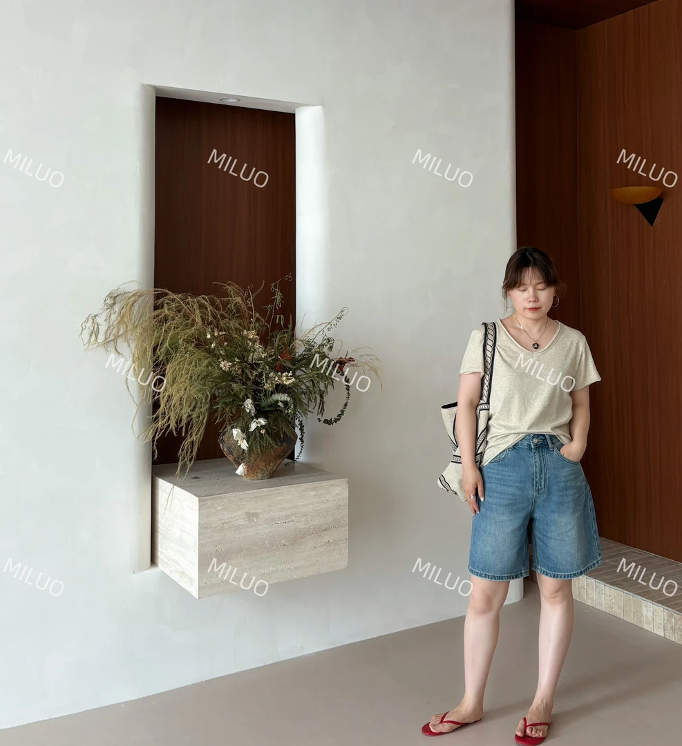 【锁骨T】HANI家新款 夏天必备超洋气百搭短袖T恤女T248